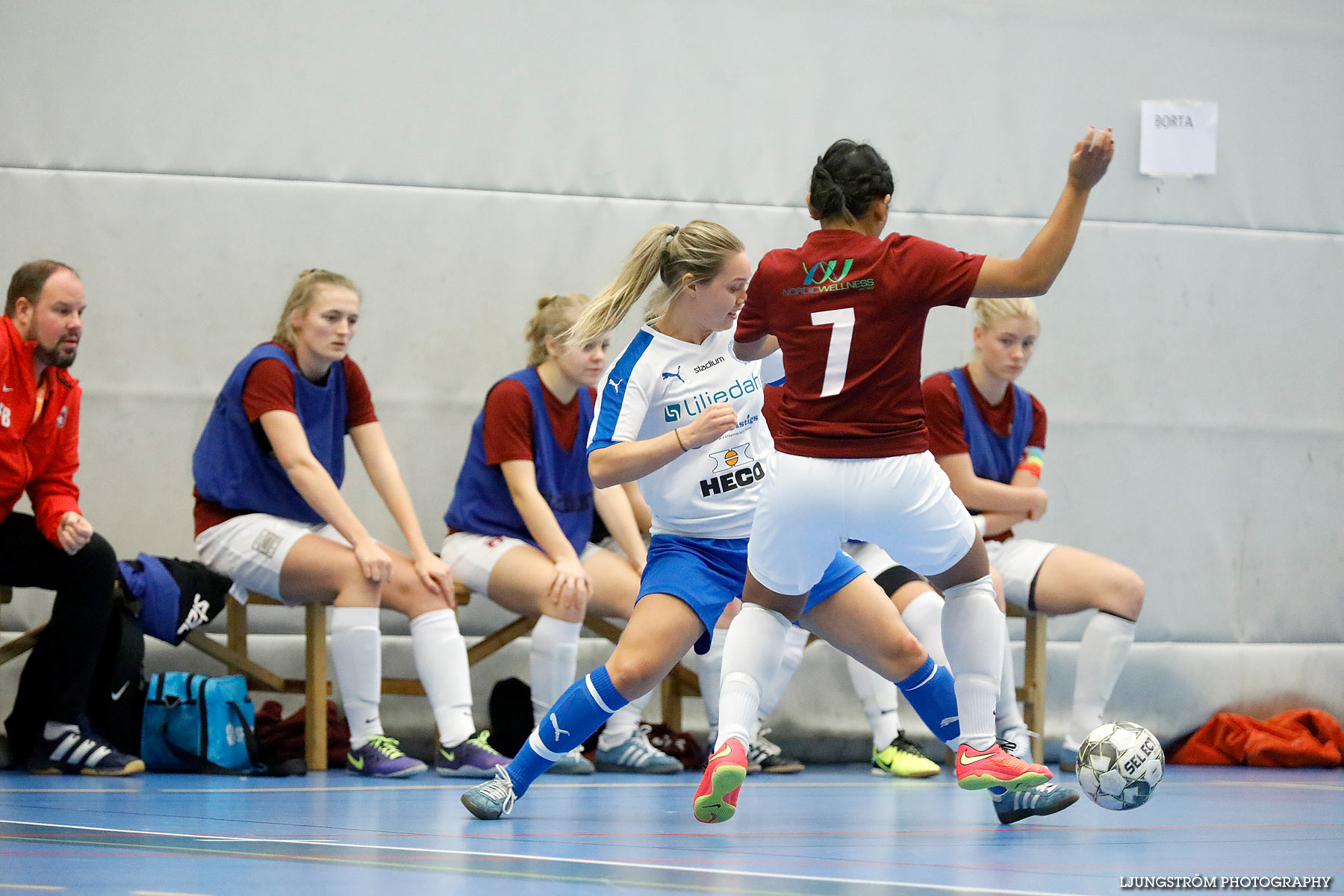 Skövde Futsalcup 2018 Damer IFK Värnamo Vit-Qviding FIF,dam,Arena Skövde,Skövde,Sverige,Futsal,,2018,209754