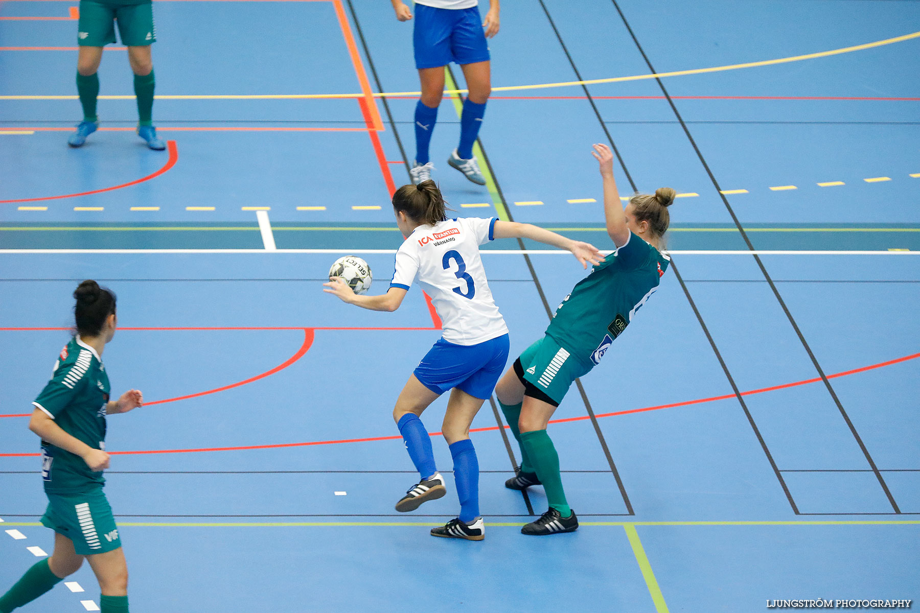 Skövde Futsalcup 2018 Damer IFK Värnamo Blå-Våmbs IF,dam,Arena Skövde,Skövde,Sverige,Futsal,,2018,209869