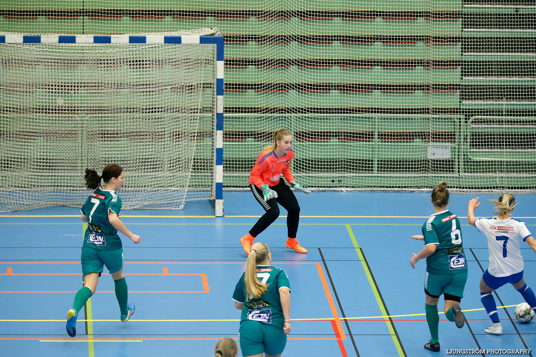 Skövde Futsalcup 2018 Damer IFK Värnamo Blå-Våmbs IF,dam,Arena Skövde,Skövde,Sverige,Futsal,,2018,209872