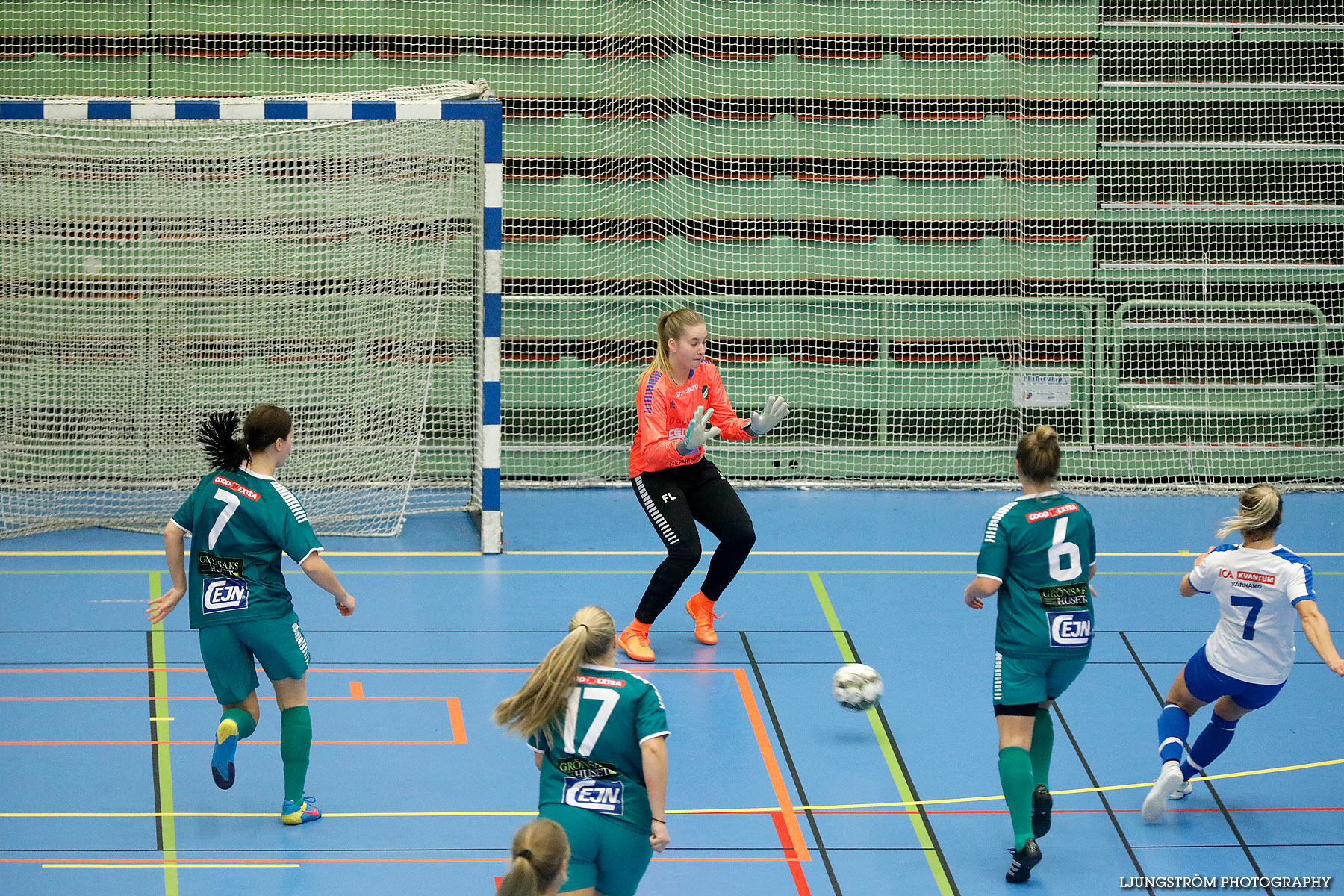 Skövde Futsalcup 2018 Damer IFK Värnamo Blå-Våmbs IF,dam,Arena Skövde,Skövde,Sverige,Futsal,,2018,209873