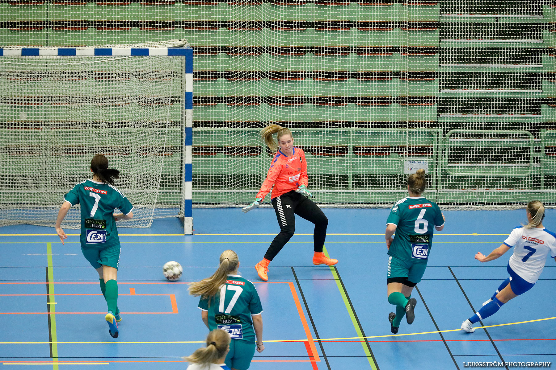Skövde Futsalcup 2018 Damer IFK Värnamo Blå-Våmbs IF,dam,Arena Skövde,Skövde,Sverige,Futsal,,2018,209874