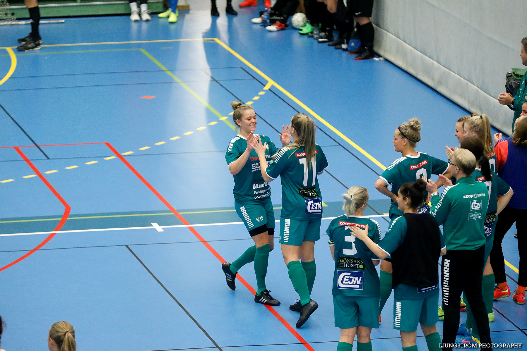 Skövde Futsalcup 2018 Damer IFK Värnamo Blå-Våmbs IF,dam,Arena Skövde,Skövde,Sverige,Futsal,,2018,209908