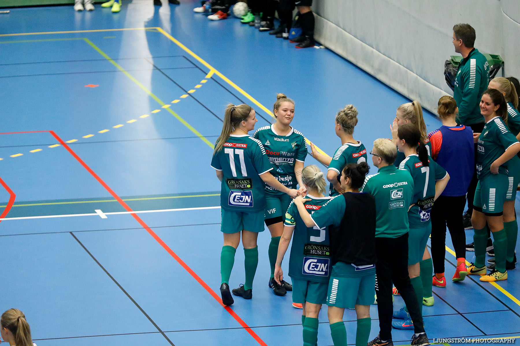 Skövde Futsalcup 2018 Damer IFK Värnamo Blå-Våmbs IF,dam,Arena Skövde,Skövde,Sverige,Futsal,,2018,209909