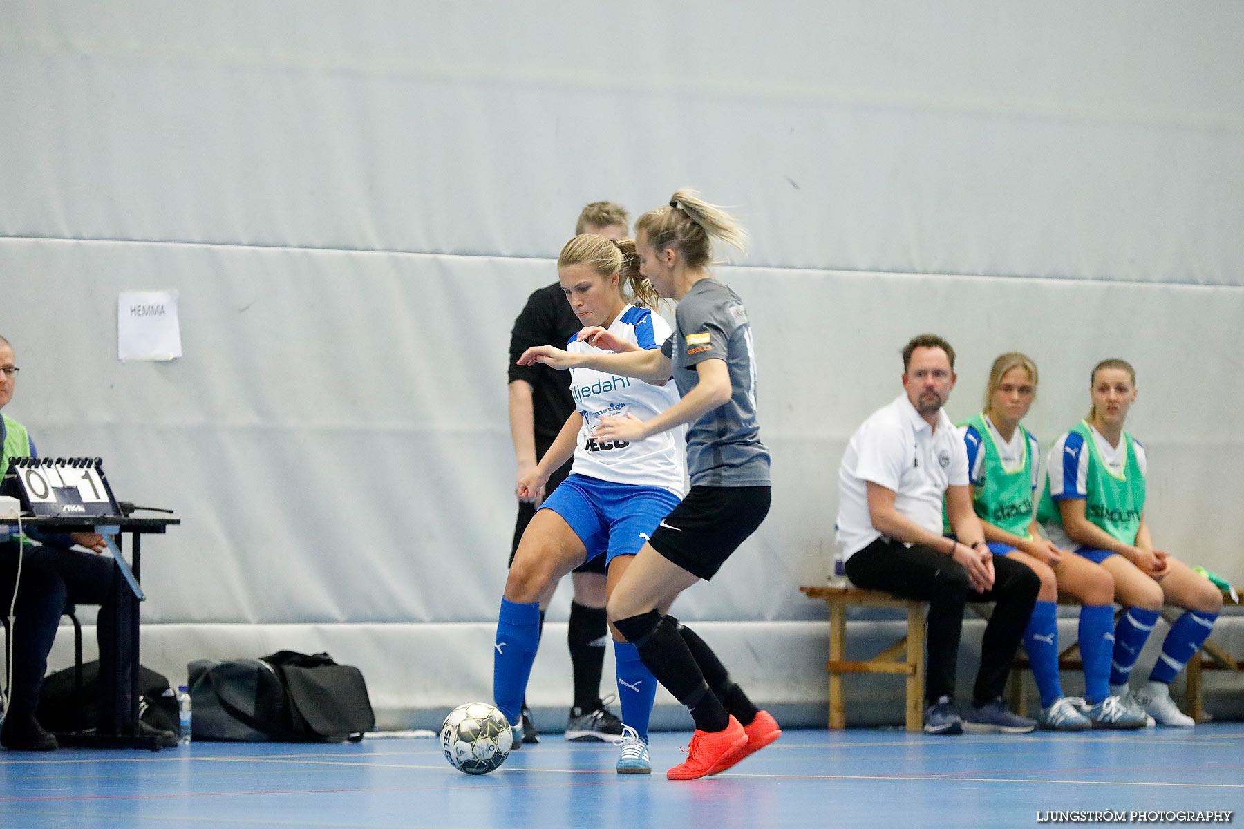 Skövde Futsalcup 2018 Damer IFK Värnamo Blå-Falköping FC,dam,Arena Skövde,Skövde,Sverige,Futsal,,2018,209962