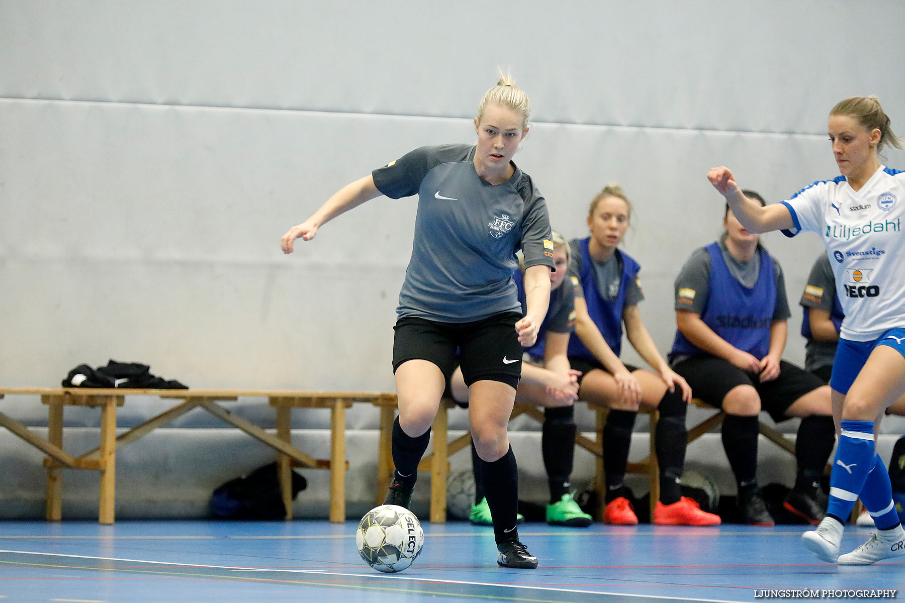 Skövde Futsalcup 2018 Damer IFK Värnamo Blå-Falköping FC,dam,Arena Skövde,Skövde,Sverige,Futsal,,2018,209965
