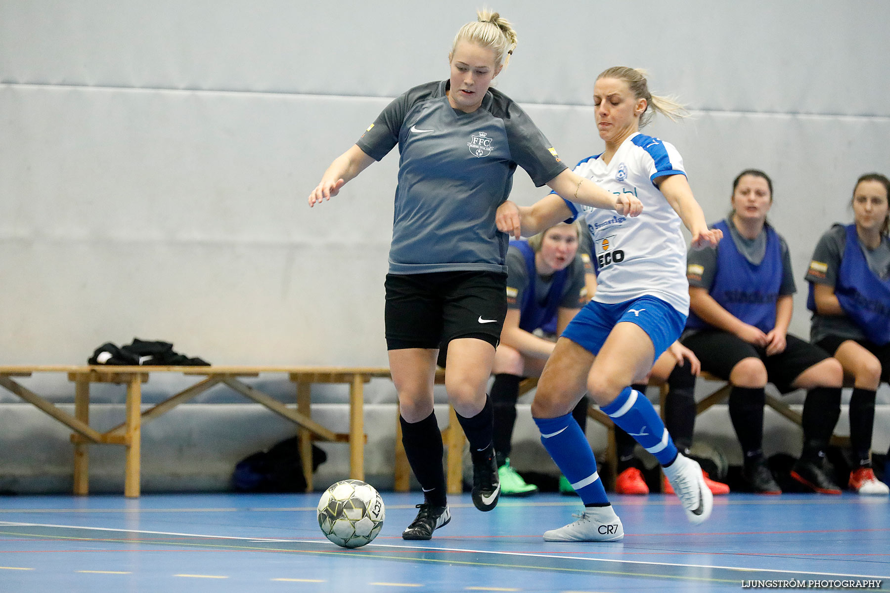 Skövde Futsalcup 2018 Damer IFK Värnamo Blå-Falköping FC,dam,Arena Skövde,Skövde,Sverige,Futsal,,2018,209966