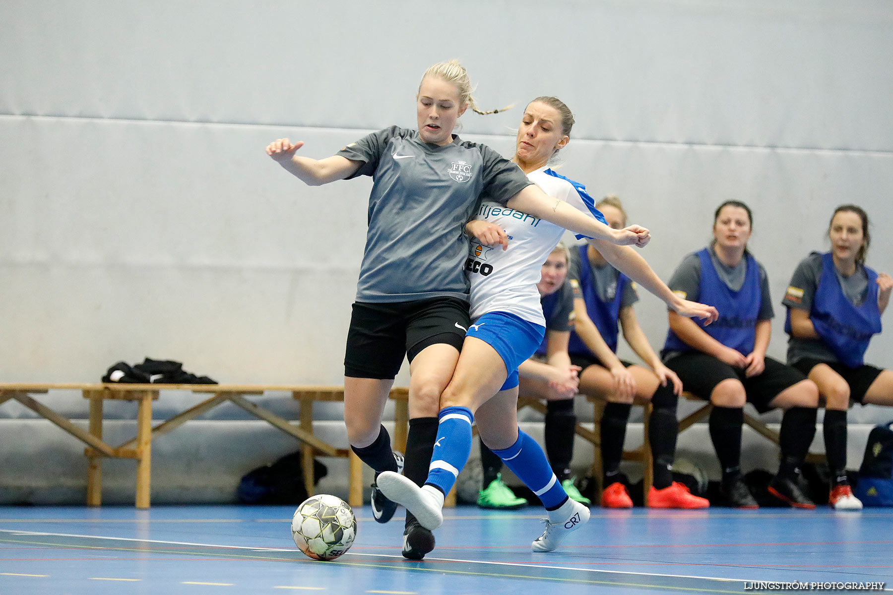 Skövde Futsalcup 2018 Damer IFK Värnamo Blå-Falköping FC,dam,Arena Skövde,Skövde,Sverige,Futsal,,2018,209967