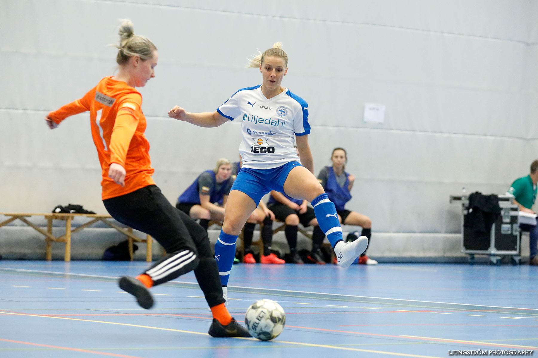 Skövde Futsalcup 2018 Damer IFK Värnamo Blå-Falköping FC,dam,Arena Skövde,Skövde,Sverige,Futsal,,2018,209969
