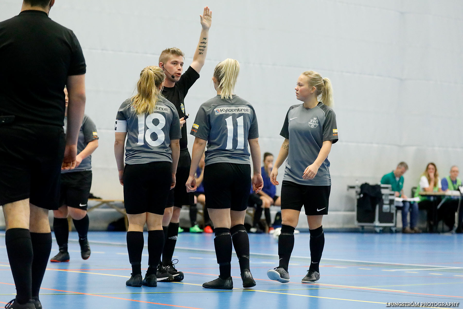 Skövde Futsalcup 2018 Damer IFK Värnamo Blå-Falköping FC,dam,Arena Skövde,Skövde,Sverige,Futsal,,2018,209970