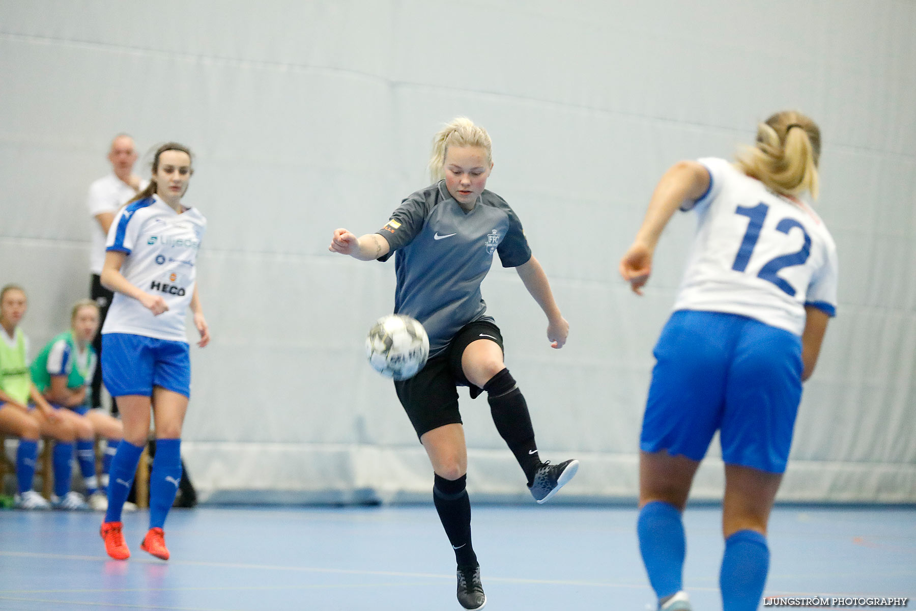 Skövde Futsalcup 2018 Damer IFK Värnamo Blå-Falköping FC,dam,Arena Skövde,Skövde,Sverige,Futsal,,2018,209973