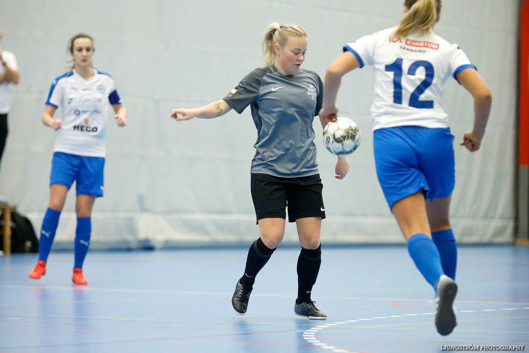 Skövde Futsalcup 2018 Damer IFK Värnamo Blå-Falköping FC,dam,Arena Skövde,Skövde,Sverige,Futsal,,2018,209974