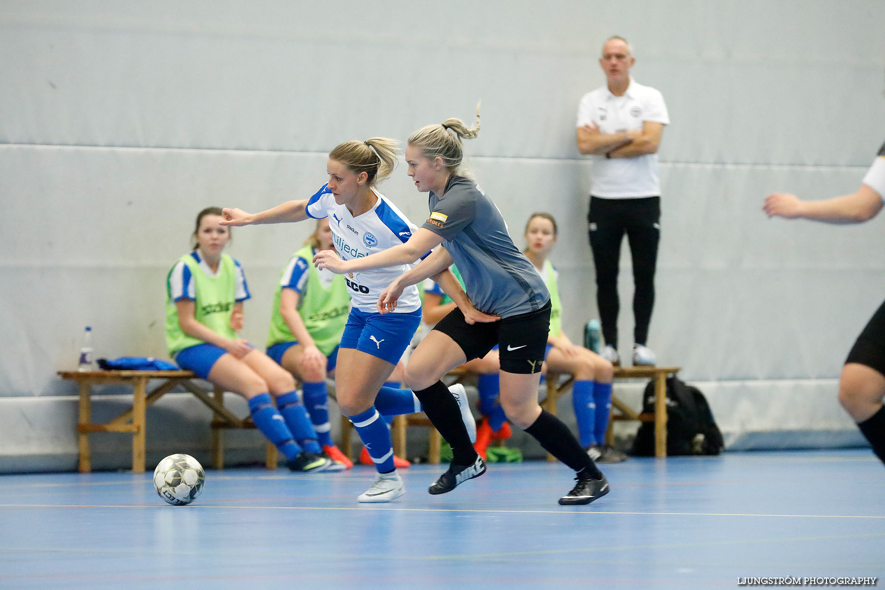 Skövde Futsalcup 2018 Damer IFK Värnamo Blå-Falköping FC,dam,Arena Skövde,Skövde,Sverige,Futsal,,2018,209979