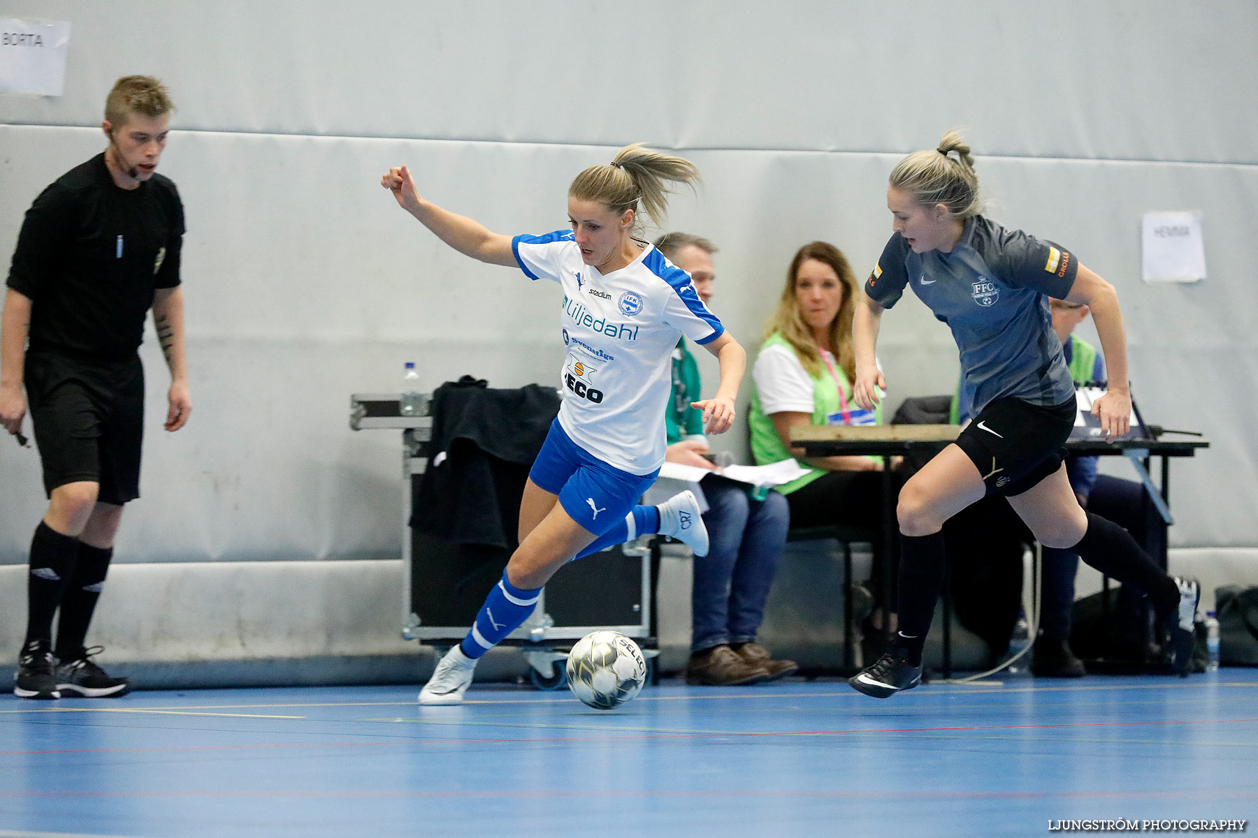 Skövde Futsalcup 2018 Damer IFK Värnamo Blå-Falköping FC,dam,Arena Skövde,Skövde,Sverige,Futsal,,2018,209981