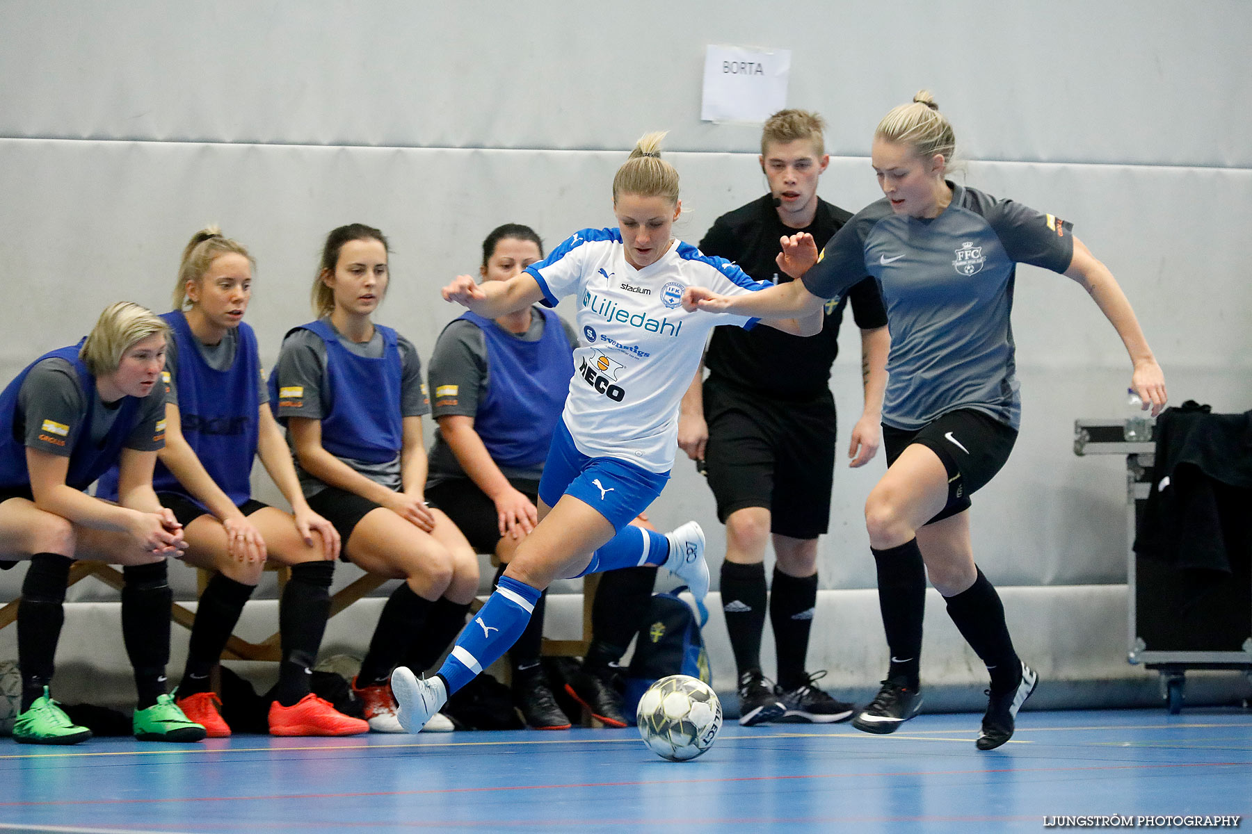 Skövde Futsalcup 2018 Damer IFK Värnamo Blå-Falköping FC,dam,Arena Skövde,Skövde,Sverige,Futsal,,2018,209982