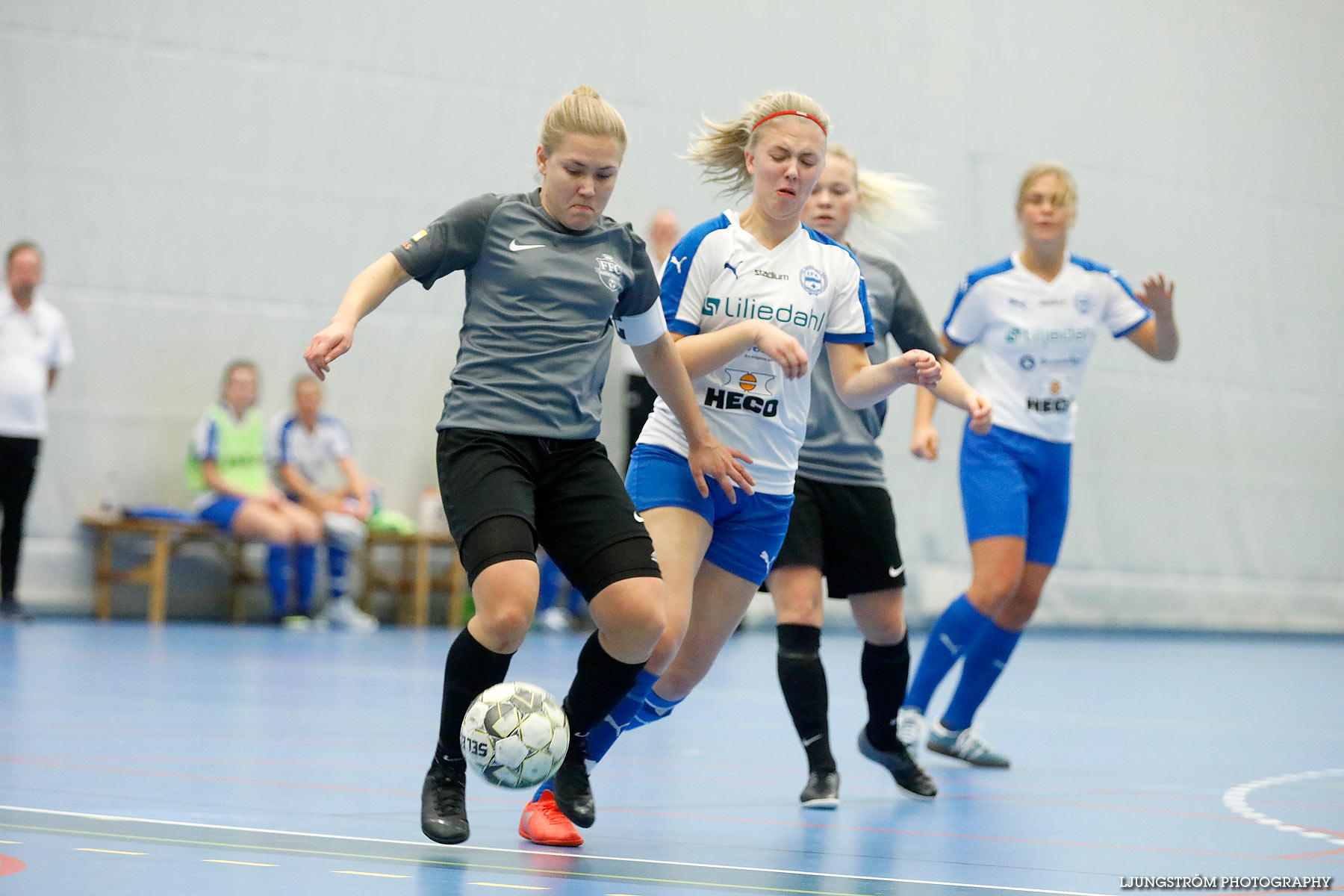Skövde Futsalcup 2018 Damer IFK Värnamo Blå-Falköping FC,dam,Arena Skövde,Skövde,Sverige,Futsal,,2018,209990