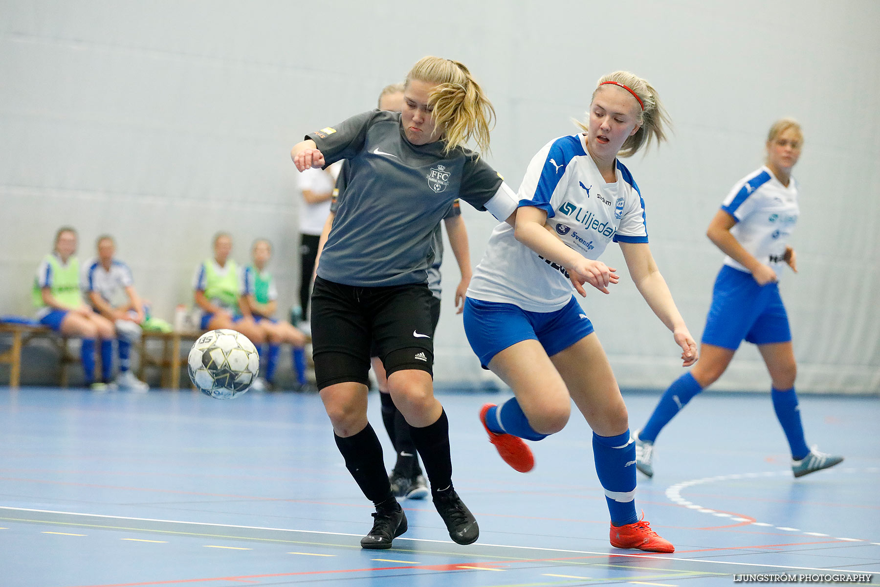 Skövde Futsalcup 2018 Damer IFK Värnamo Blå-Falköping FC,dam,Arena Skövde,Skövde,Sverige,Futsal,,2018,209992