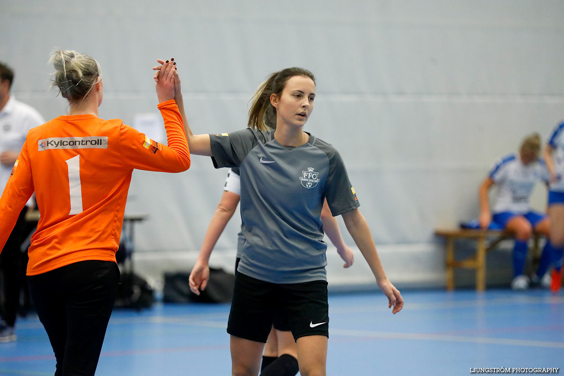 Skövde Futsalcup 2018 Damer IFK Värnamo Blå-Falköping FC,dam,Arena Skövde,Skövde,Sverige,Futsal,,2018,210011