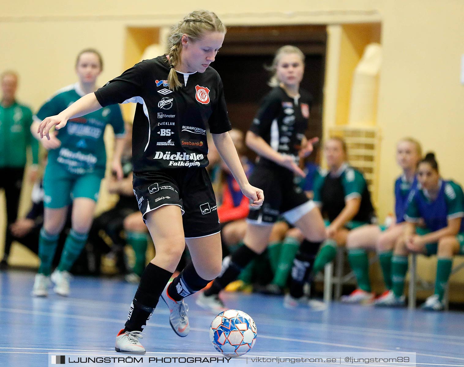 Skövde Futsalcup 2019 Damer Falköpings KIK Svart-Våmbs IF,dam,Arena Skövde,Skövde,Sverige,Futsal,,2019,227672