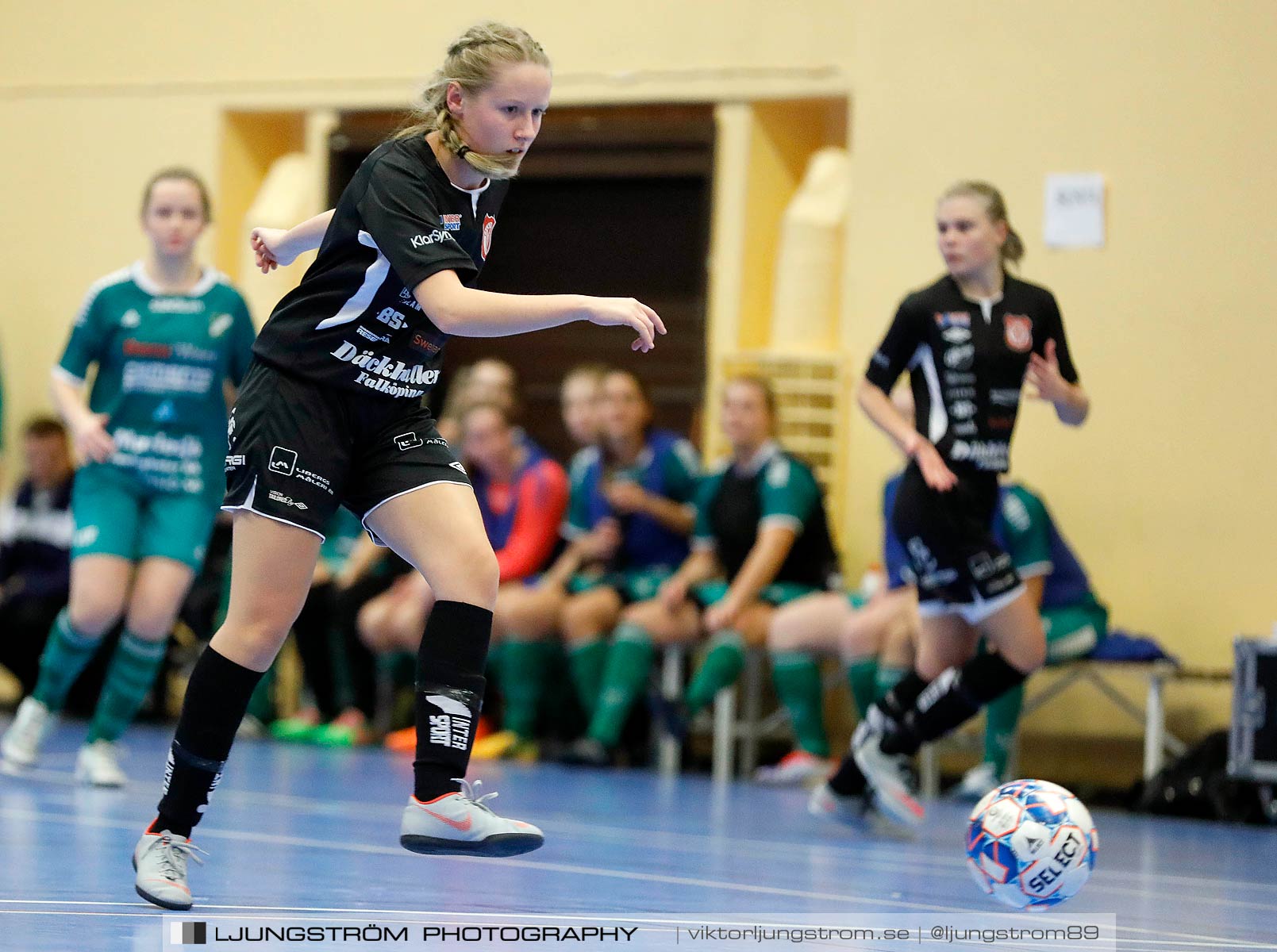 Skövde Futsalcup 2019 Damer Falköpings KIK Svart-Våmbs IF,dam,Arena Skövde,Skövde,Sverige,Futsal,,2019,227673