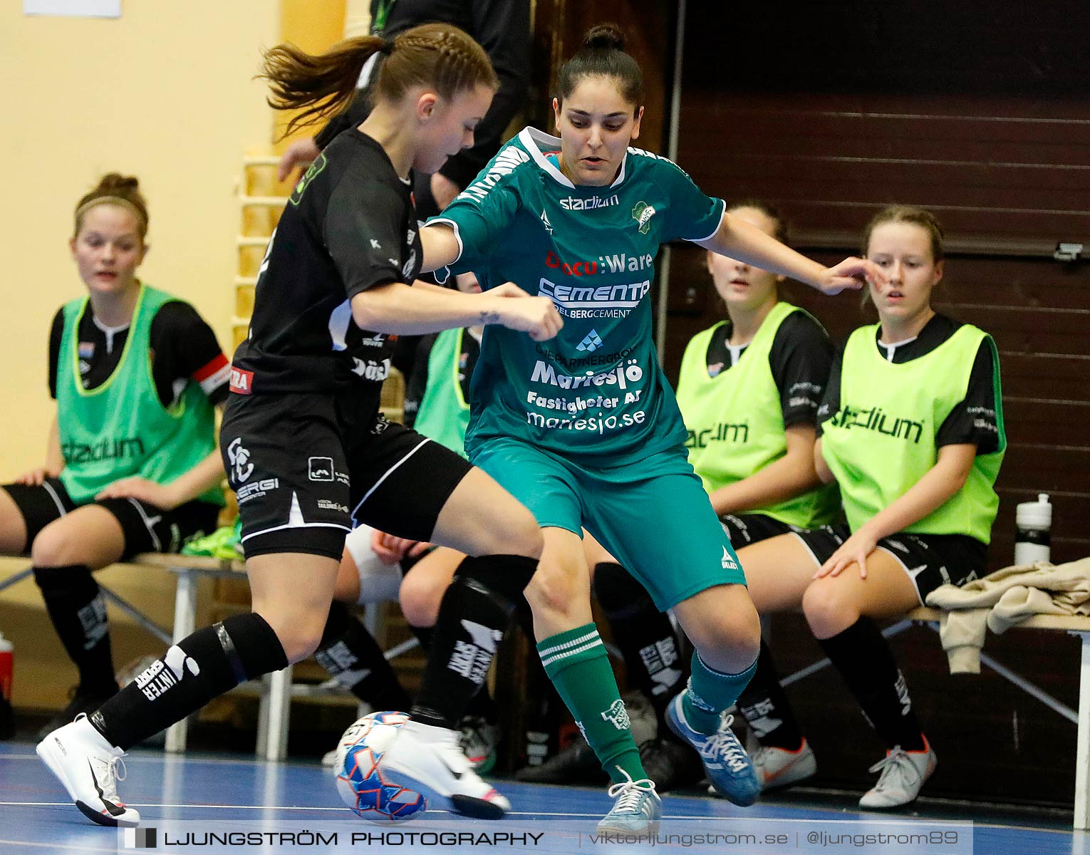 Skövde Futsalcup 2019 Damer Falköpings KIK Svart-Våmbs IF,dam,Arena Skövde,Skövde,Sverige,Futsal,,2019,227679