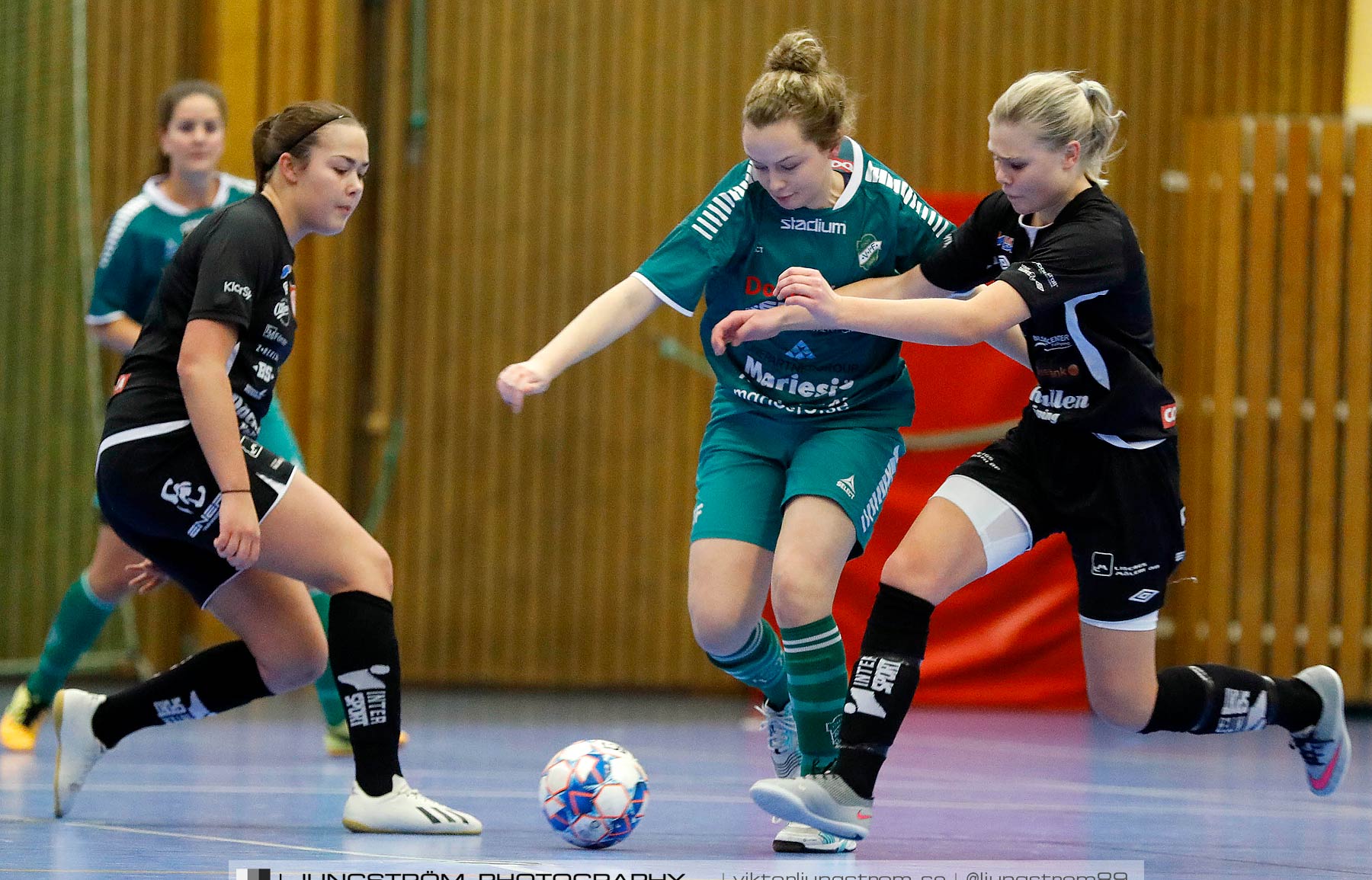 Skövde Futsalcup 2019 Damer Falköpings KIK Svart-Våmbs IF,dam,Arena Skövde,Skövde,Sverige,Futsal,,2019,227681