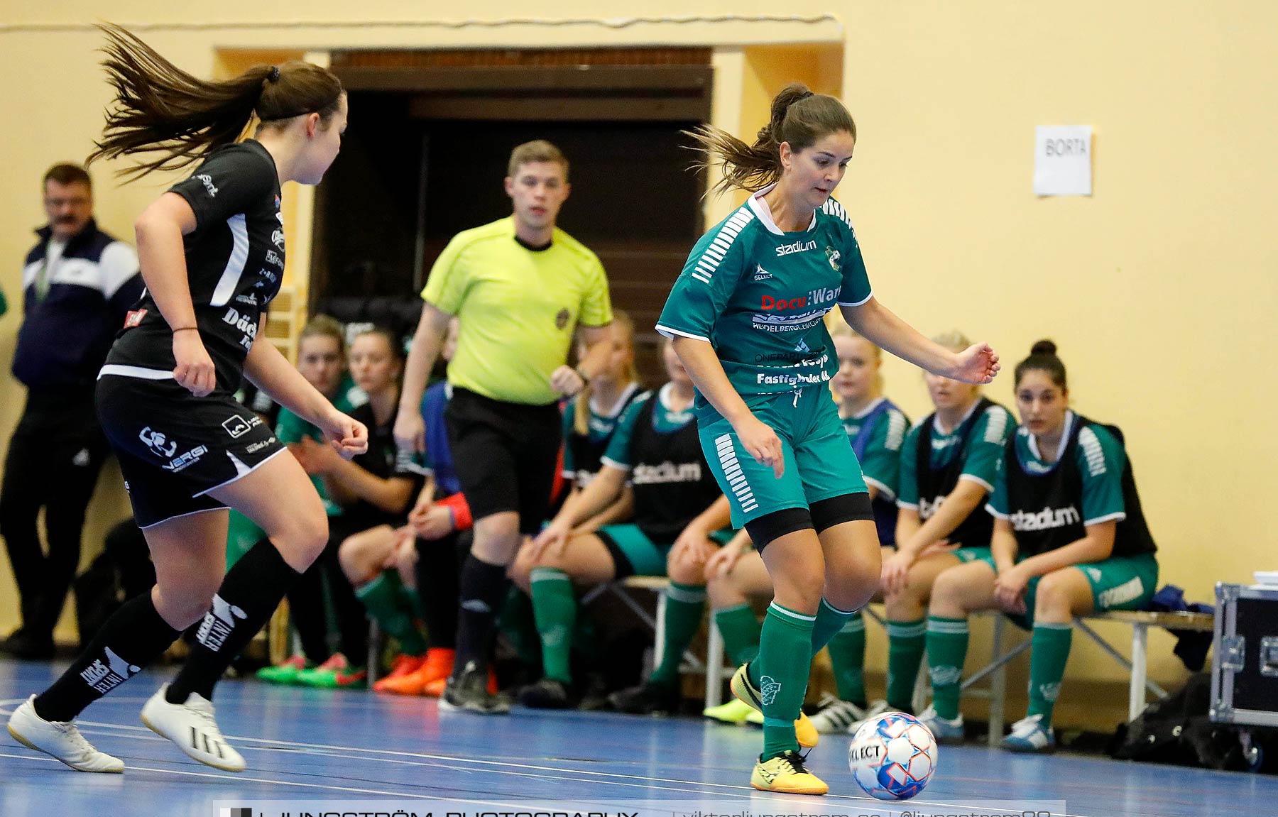 Skövde Futsalcup 2019 Damer Falköpings KIK Svart-Våmbs IF,dam,Arena Skövde,Skövde,Sverige,Futsal,,2019,227685