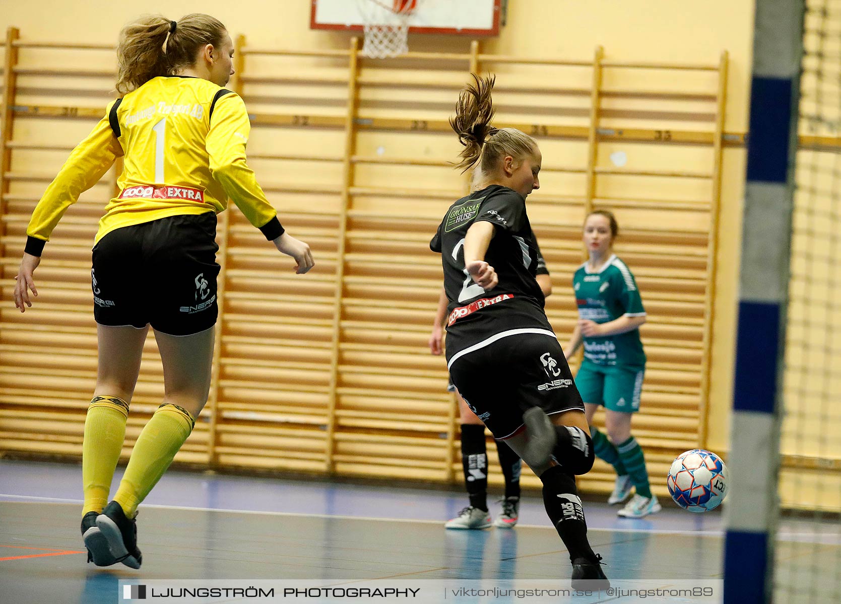 Skövde Futsalcup 2019 Damer Falköpings KIK Svart-Våmbs IF,dam,Arena Skövde,Skövde,Sverige,Futsal,,2019,227688