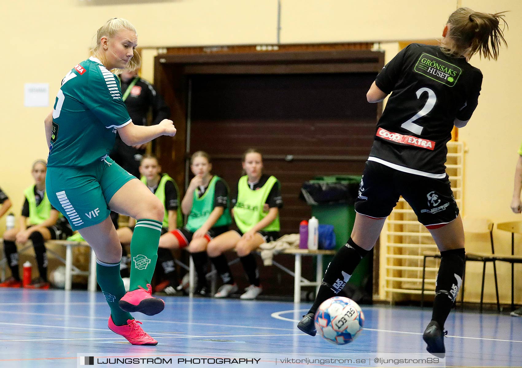 Skövde Futsalcup 2019 Damer Falköpings KIK Svart-Våmbs IF,dam,Arena Skövde,Skövde,Sverige,Futsal,,2019,227691