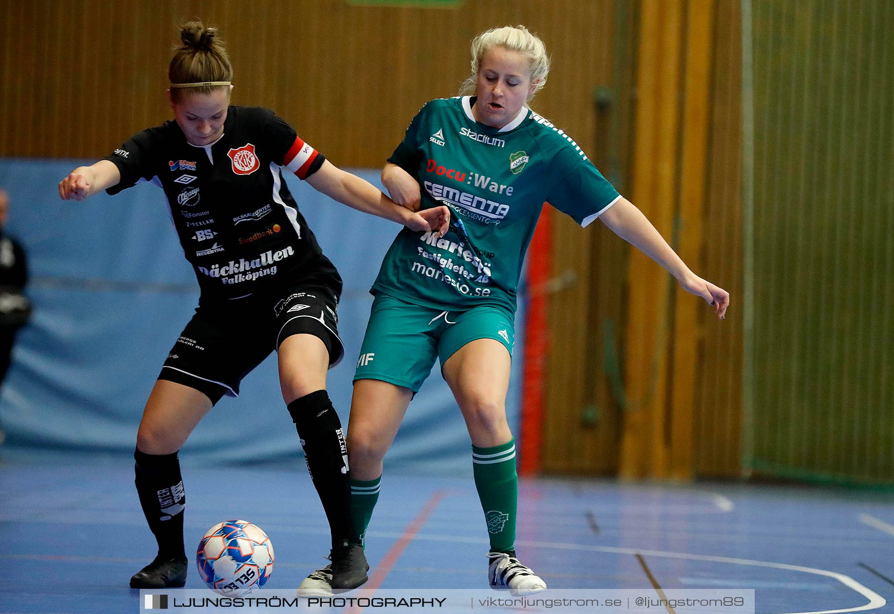 Skövde Futsalcup 2019 Damer Falköpings KIK Svart-Våmbs IF,dam,Arena Skövde,Skövde,Sverige,Futsal,,2019,227694