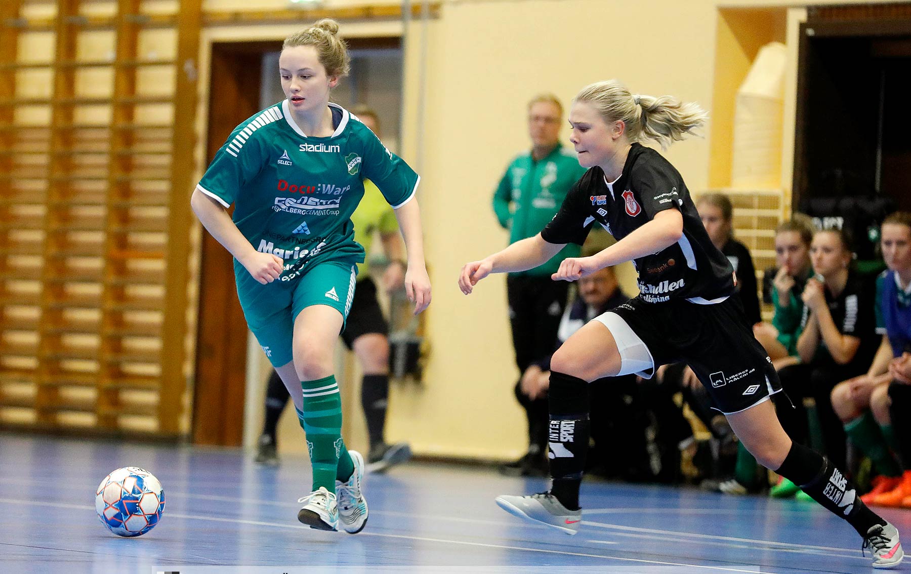Skövde Futsalcup 2019 Damer Falköpings KIK Svart-Våmbs IF,dam,Arena Skövde,Skövde,Sverige,Futsal,,2019,227696