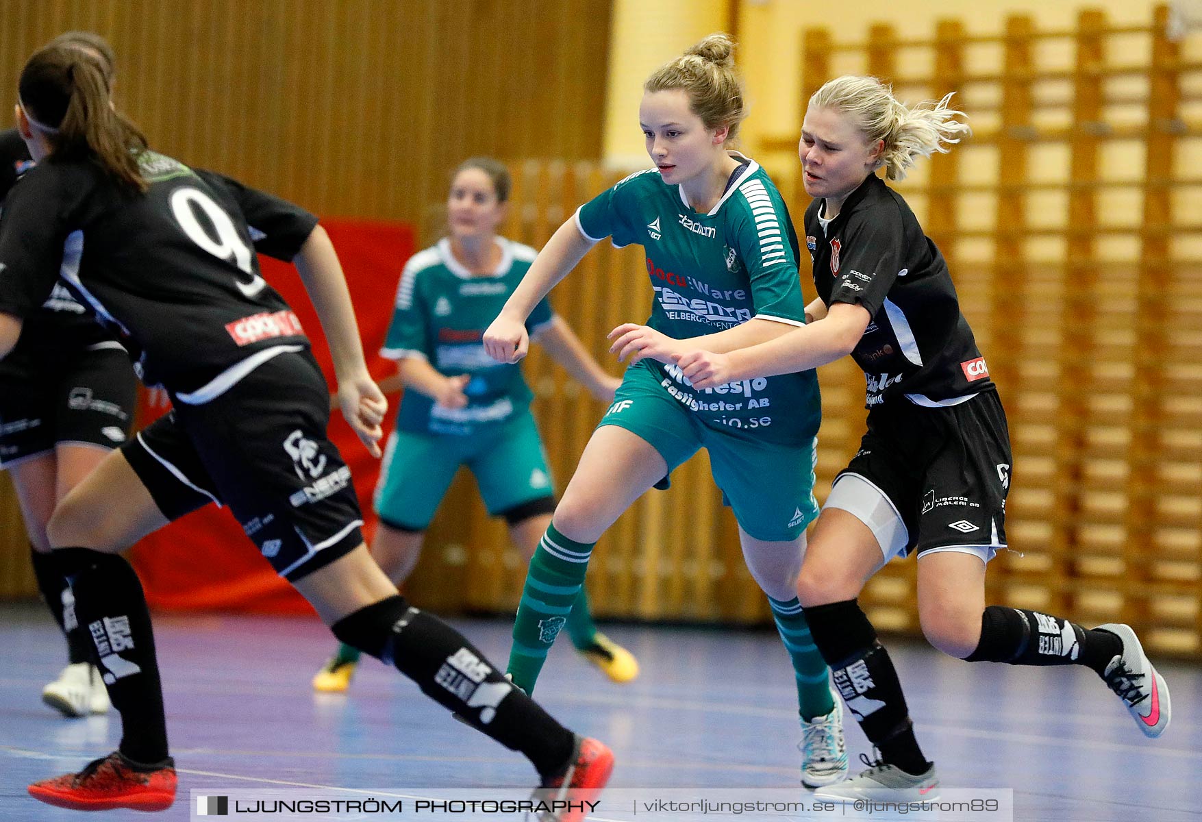 Skövde Futsalcup 2019 Damer Falköpings KIK Svart-Våmbs IF,dam,Arena Skövde,Skövde,Sverige,Futsal,,2019,227698