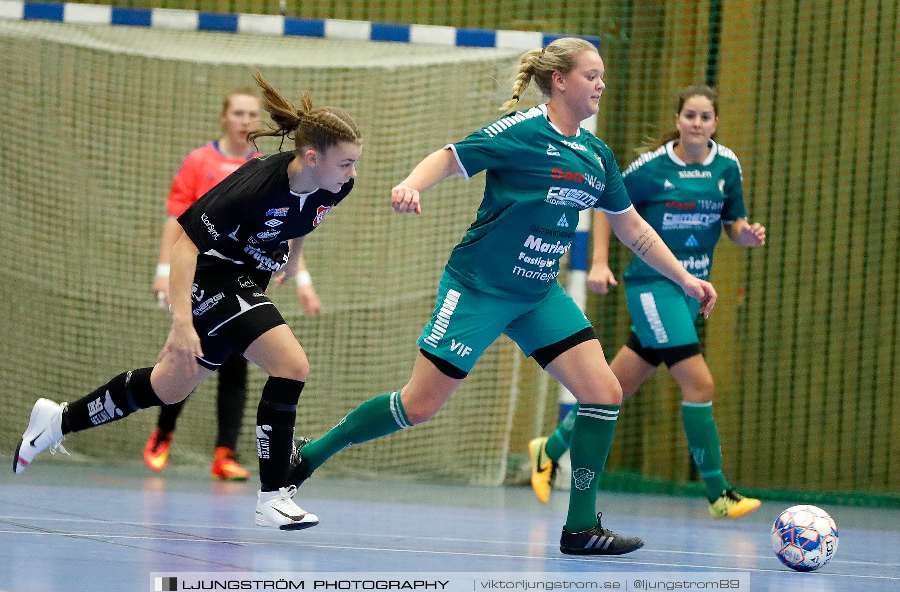 Skövde Futsalcup 2019 Damer Falköpings KIK Svart-Våmbs IF,dam,Arena Skövde,Skövde,Sverige,Futsal,,2019,227702