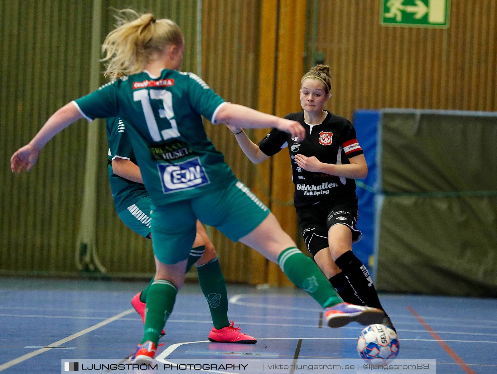 Skövde Futsalcup 2019 Damer Falköpings KIK Svart-Våmbs IF,dam,Arena Skövde,Skövde,Sverige,Futsal,,2019,227707