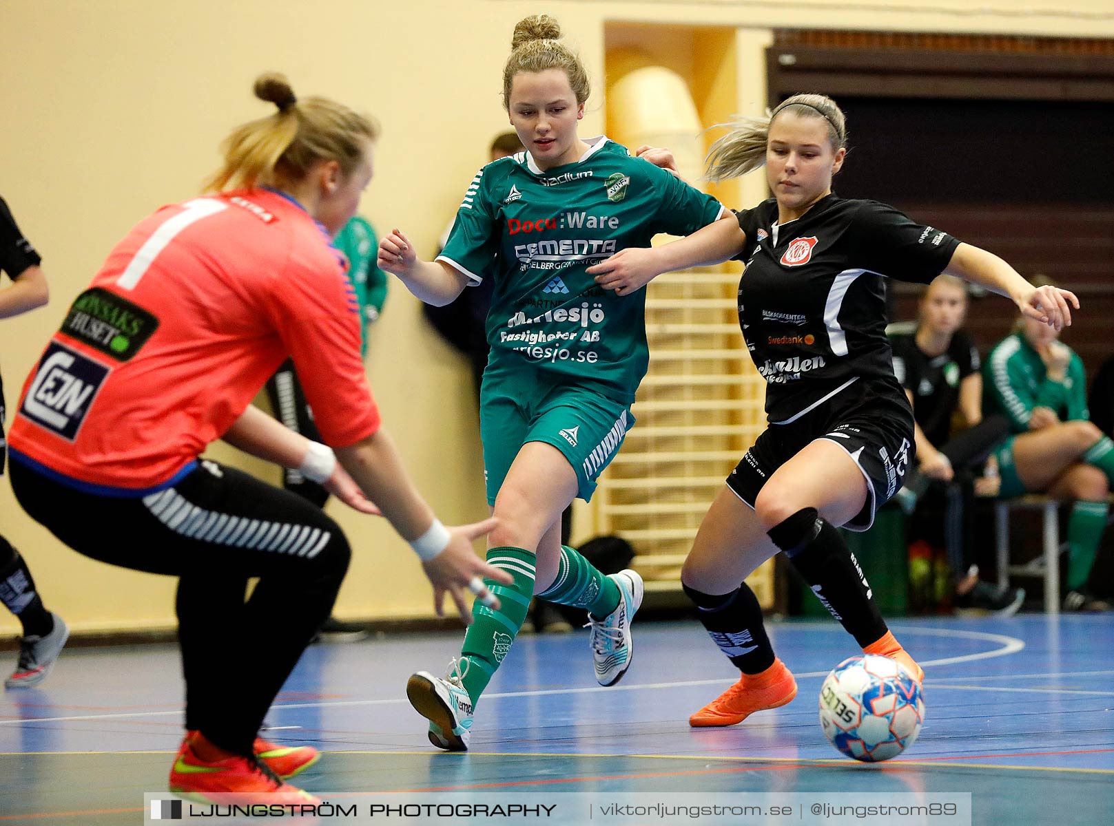 Skövde Futsalcup 2019 Damer Falköpings KIK Svart-Våmbs IF,dam,Arena Skövde,Skövde,Sverige,Futsal,,2019,227715
