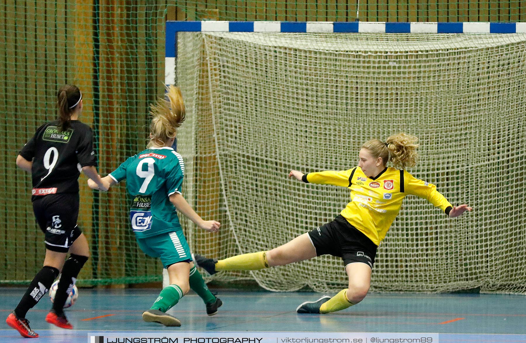 Skövde Futsalcup 2019 Damer Falköpings KIK Svart-Våmbs IF,dam,Arena Skövde,Skövde,Sverige,Futsal,,2019,227730
