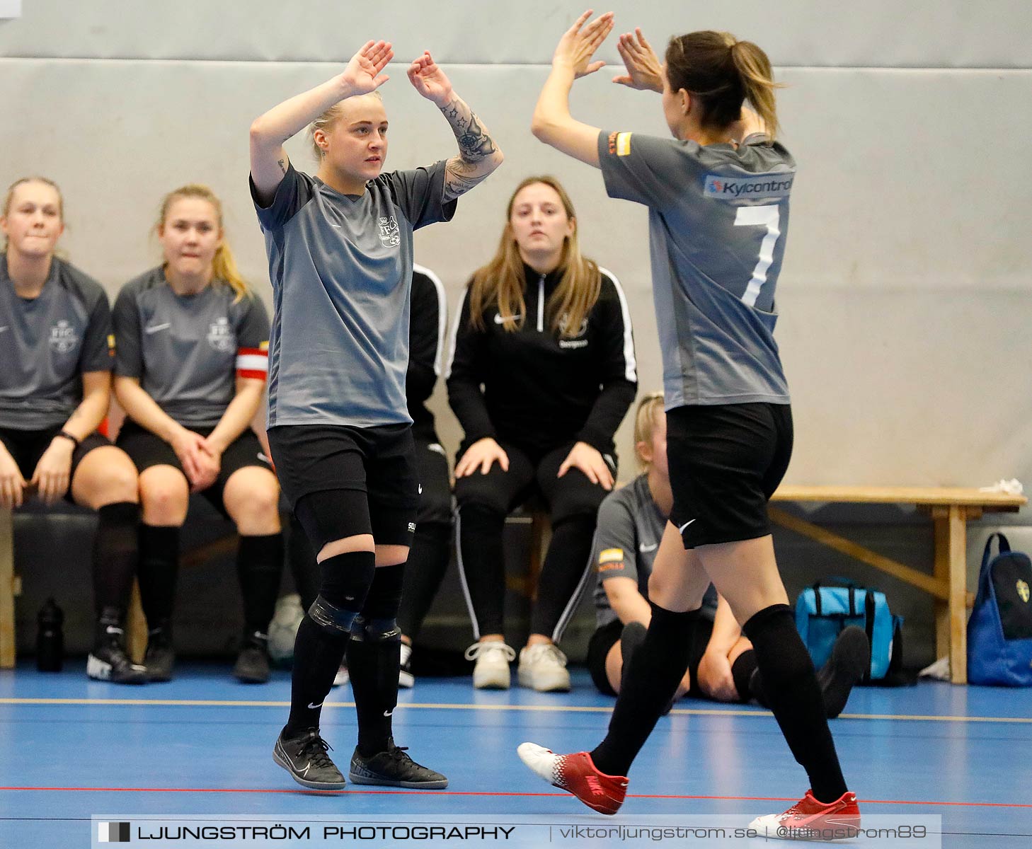 Skövde Futsalcup 2019 Damer Falköping Futsal Club-Falköpings KIK Röd,dam,Arena Skövde,Skövde,Sverige,Futsal,,2019,227741