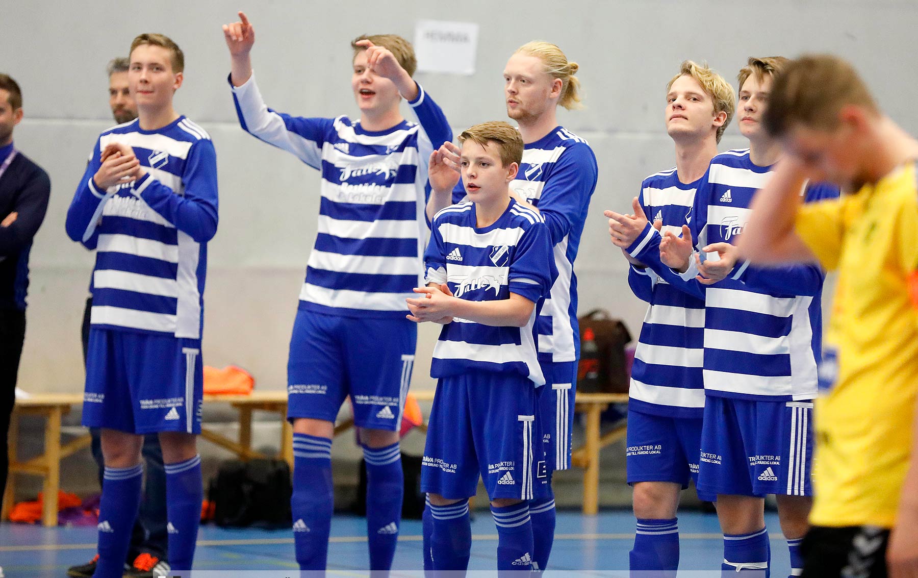 Skövde Futsalcup 2019 Herrar B-FINAL Tråvad/Larv-Skultorps IF,herr,Arena Skövde,Skövde,Sverige,Futsal,,2019,227822