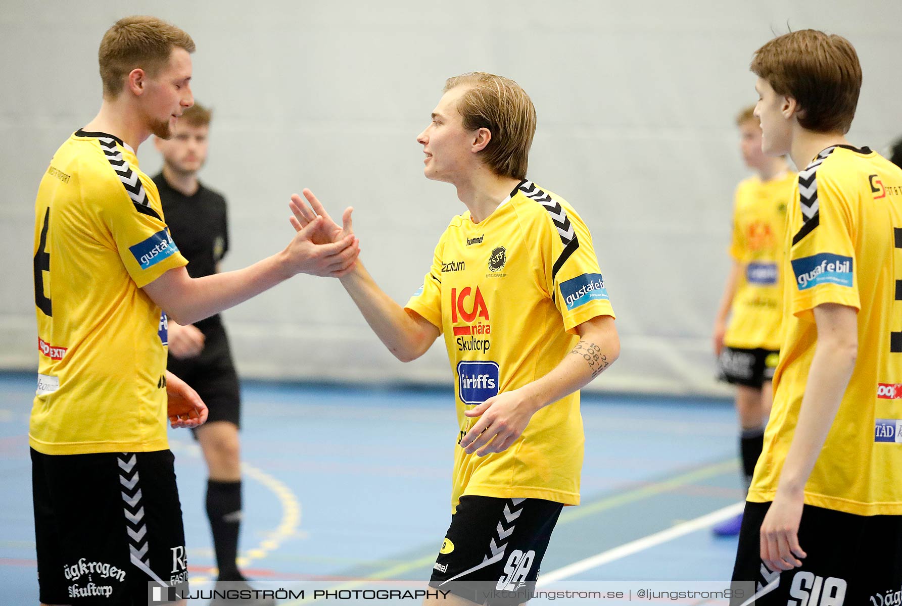 Skövde Futsalcup 2019 Herrar B-FINAL Tråvad/Larv-Skultorps IF,herr,Arena Skövde,Skövde,Sverige,Futsal,,2019,227834