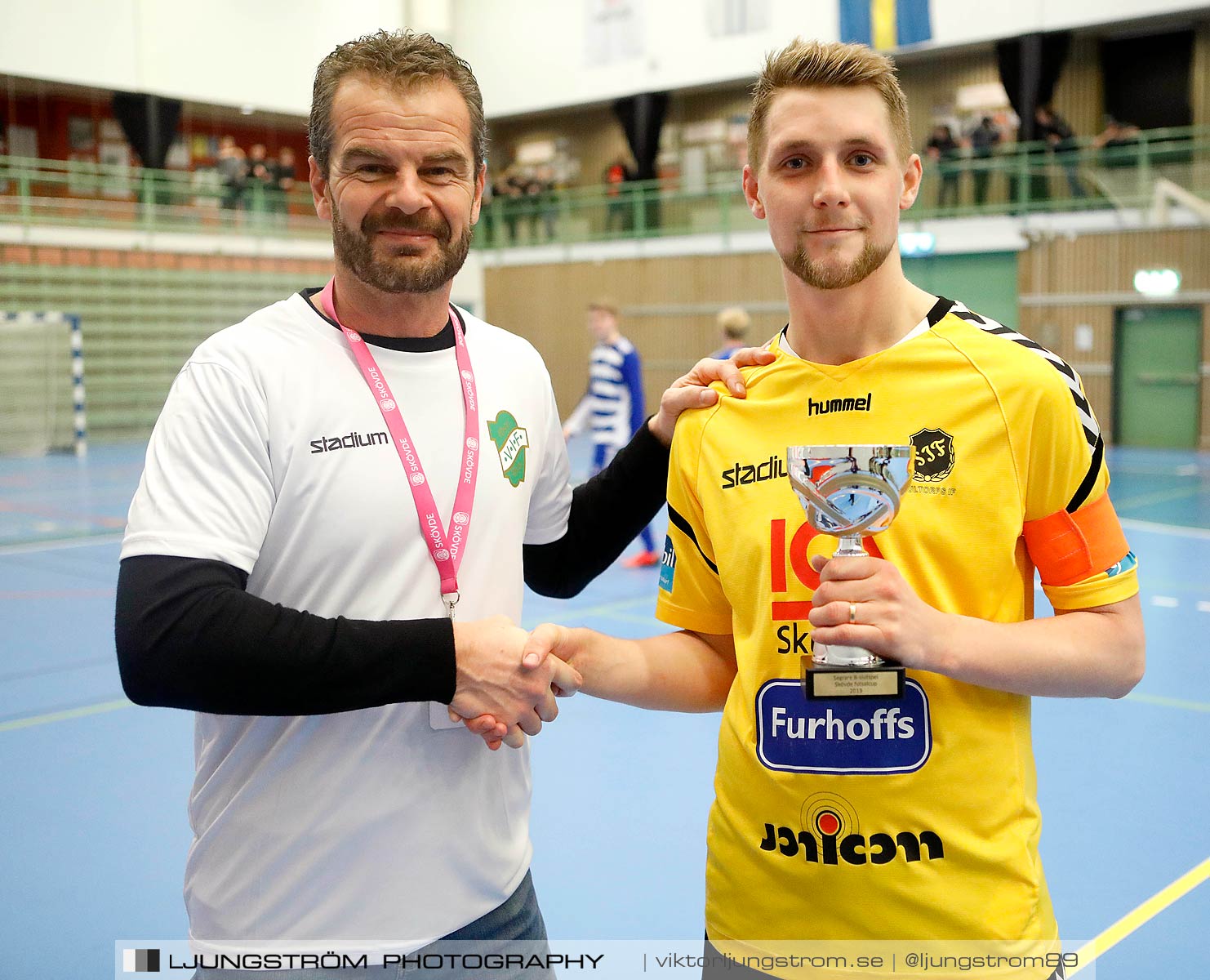 Skövde Futsalcup 2019 Herrar B-FINAL Tråvad/Larv-Skultorps IF,herr,Arena Skövde,Skövde,Sverige,Futsal,,2019,227841