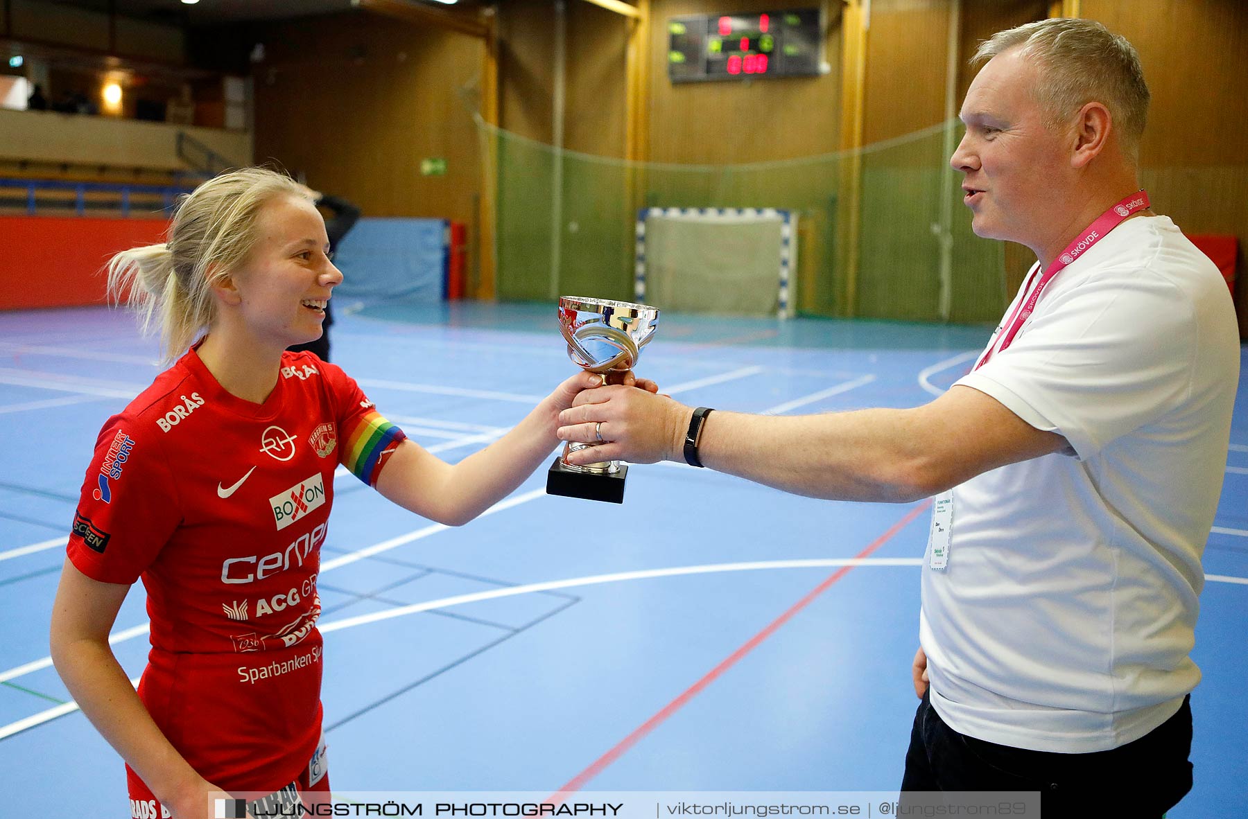 Skövde Futsalcup 2019 Damer B-FINAL Bergdalens IK-Fristad/Borgstena/Sparsör,dam,Arena Skövde,Skövde,Sverige,Futsal,,2019,227854