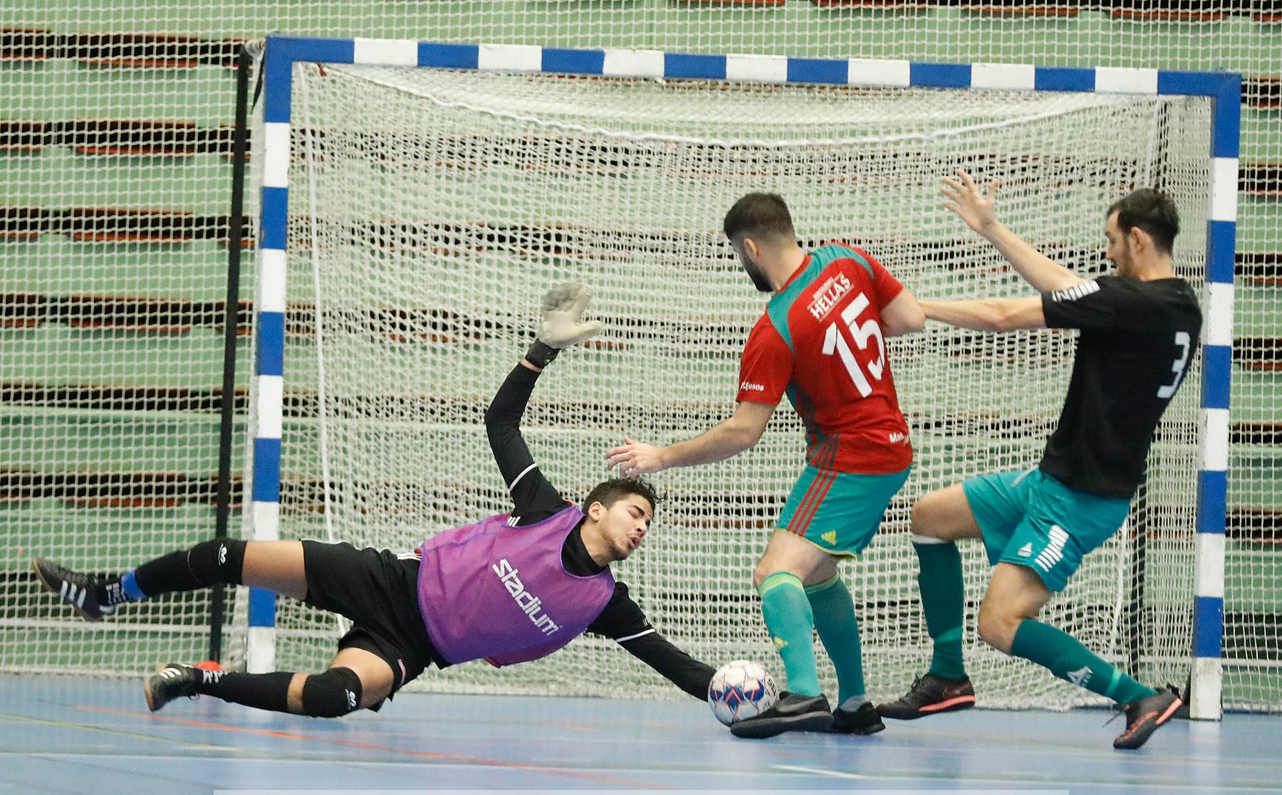 Skövde Futsalcup 2019 Herrar A-FINAL Kurdiska FF Örebro 1-Våmbs IF,herr,Arena Skövde,Skövde,Sverige,Futsal,,2019,228010