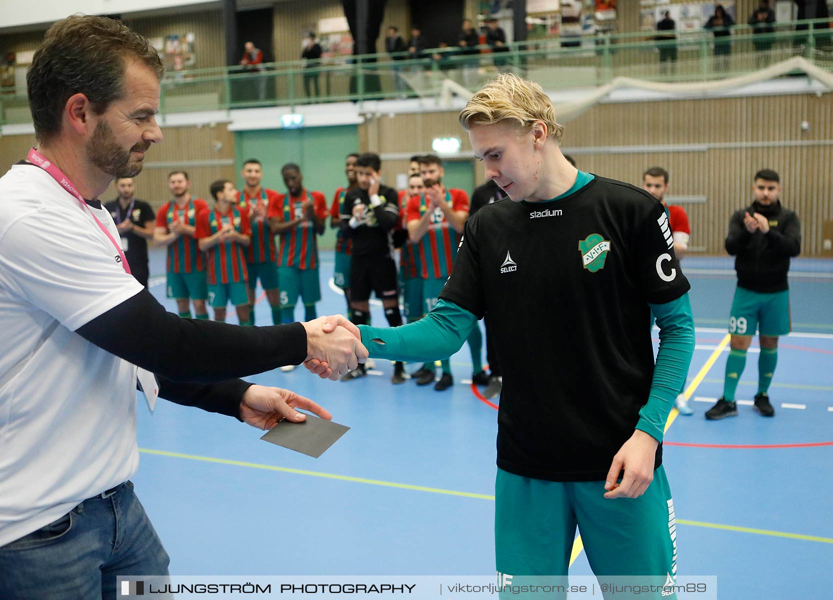 Skövde Futsalcup 2019 Herrar A-FINAL Kurdiska FF Örebro 1-Våmbs IF,herr,Arena Skövde,Skövde,Sverige,Futsal,,2019,228051