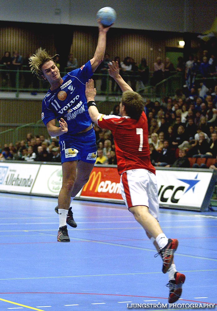 EHF-cupen IFK Skövde HK-Valur Reykjavik 35-28,herr,Arena Skövde,Skövde,Sverige,Handboll,,2005,9592