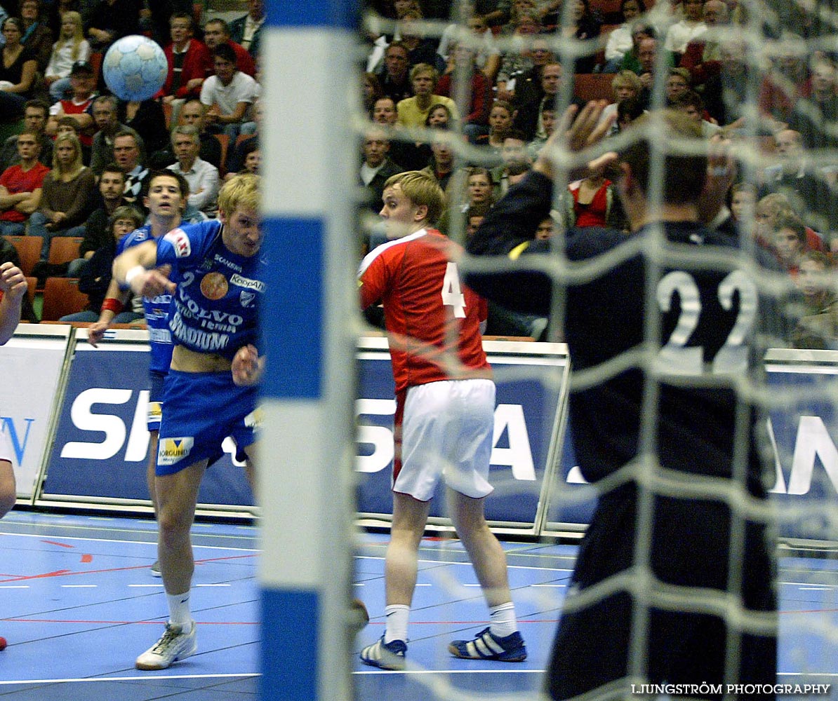 EHF-cupen IFK Skövde HK-Valur Reykjavik 35-28,herr,Arena Skövde,Skövde,Sverige,Handboll,,2005,9594