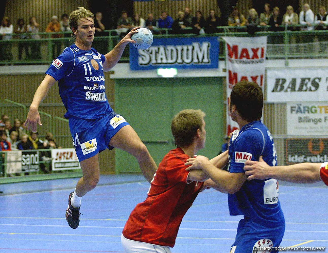 EHF-cupen IFK Skövde HK-Valur Reykjavik 35-28,herr,Arena Skövde,Skövde,Sverige,Handboll,,2005,9595