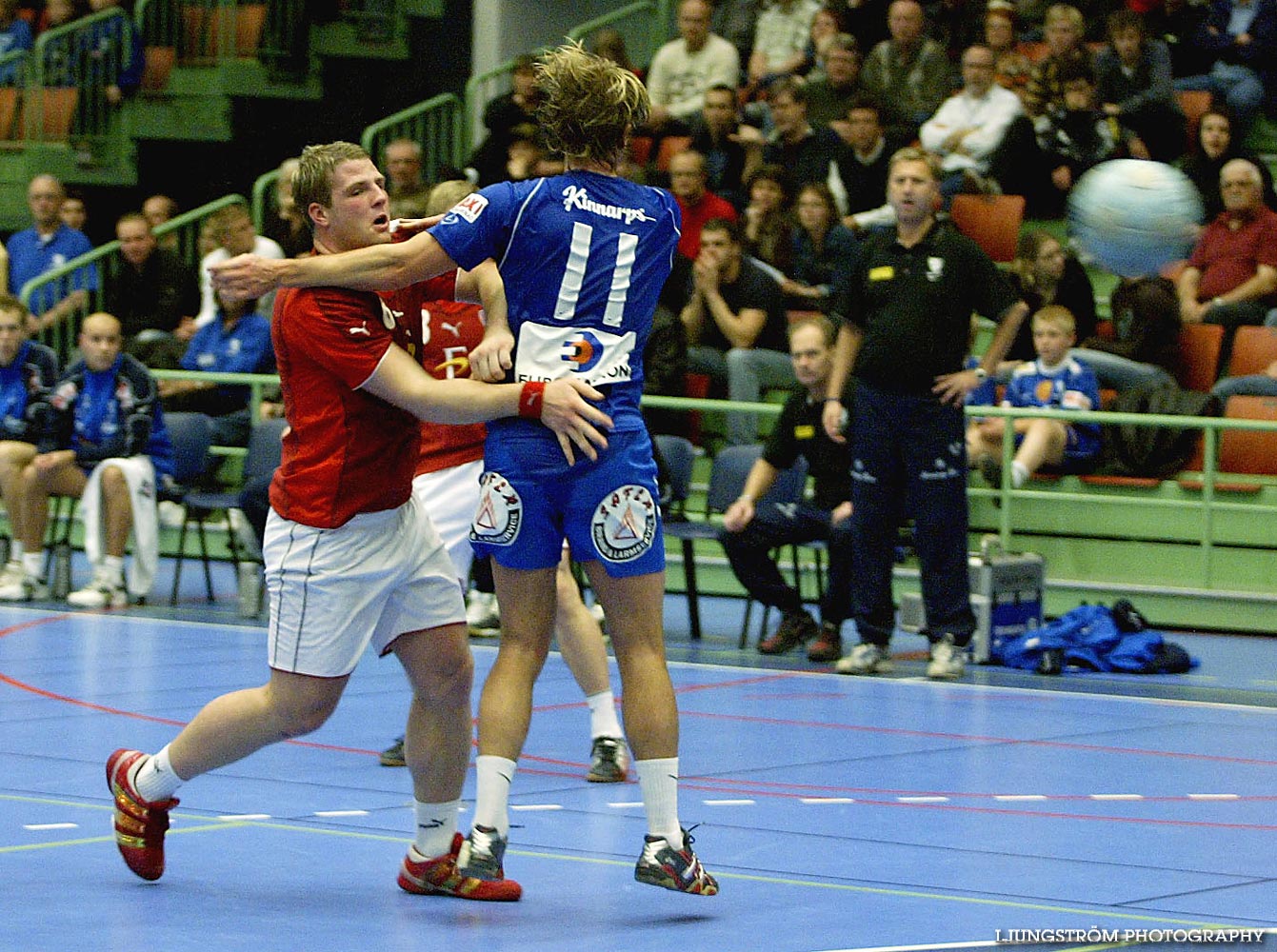 EHF-cupen IFK Skövde HK-Valur Reykjavik 35-28,herr,Arena Skövde,Skövde,Sverige,Handboll,,2005,9596