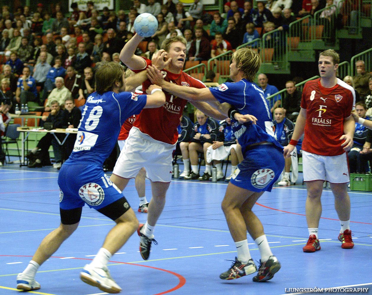 EHF-cupen IFK Skövde HK-Valur Reykjavik 35-28,herr,Arena Skövde,Skövde,Sverige,Handboll,,2005,9597