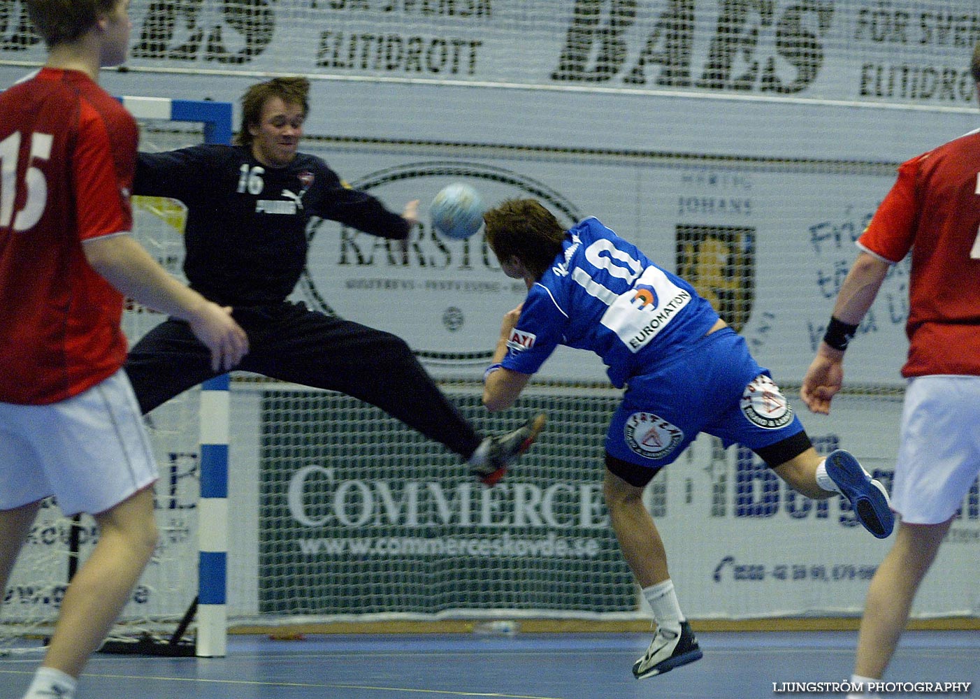 EHF-cupen IFK Skövde HK-Valur Reykjavik 35-28,herr,Arena Skövde,Skövde,Sverige,Handboll,,2005,9600