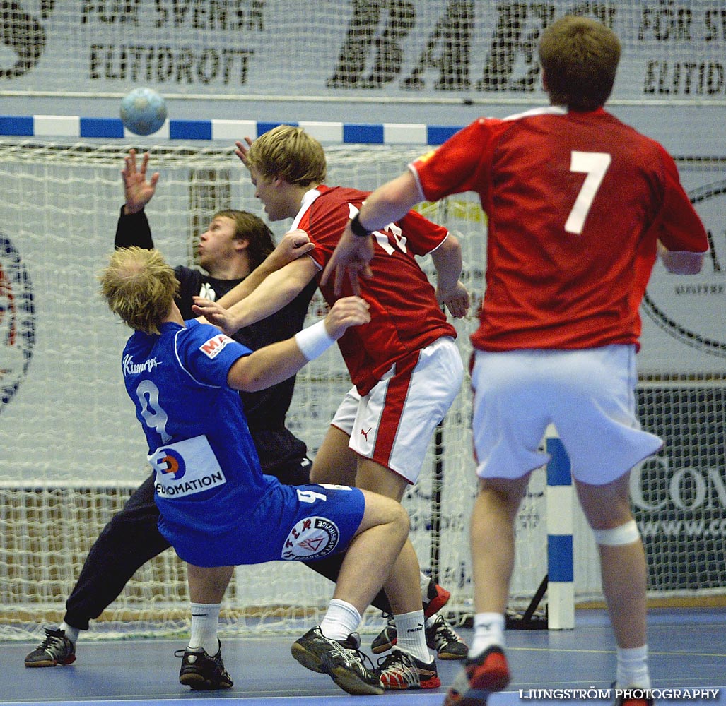 EHF-cupen IFK Skövde HK-Valur Reykjavik 35-28,herr,Arena Skövde,Skövde,Sverige,Handboll,,2005,9602