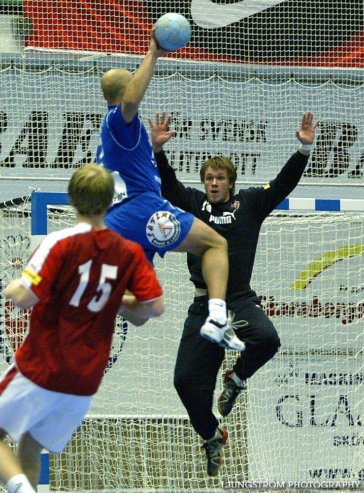 EHF-cupen IFK Skövde HK-Valur Reykjavik 35-28,herr,Arena Skövde,Skövde,Sverige,Handboll,,2005,9603